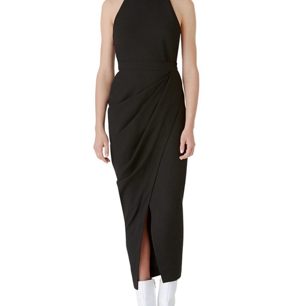 Camilla & Marc Black Midi Dress